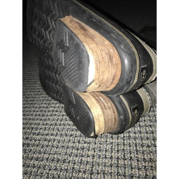 Sorel Womens Size 10 Slimpack Riding Tall II Boot - Black / Kettle - Picture 11 of 16